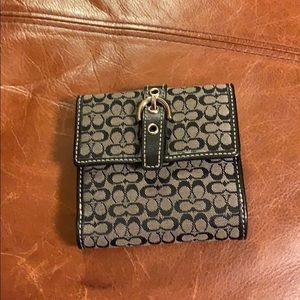 Authentic coach wallet